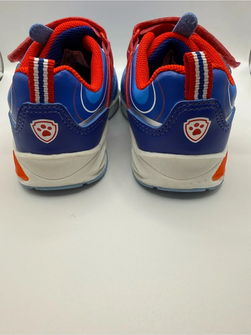Paw Patrol Blue and Red Kids Light-Up Sneakers